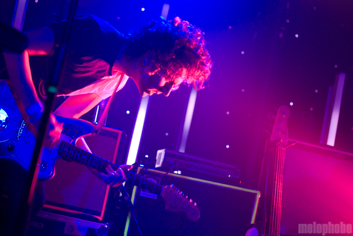 M83 at Wonder Ballroom, November 11, 2011. Photo by Colin McLaughlin.