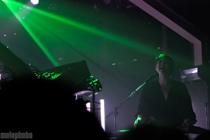 M83 at Wonder Ballroom, November 11, 2011. Photo by Colin McLaughlin.