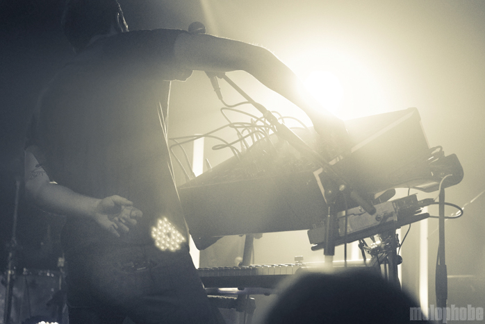 M83 at Wonder Ballroom, November 11, 2011. Photo by Colin McLaughlin.