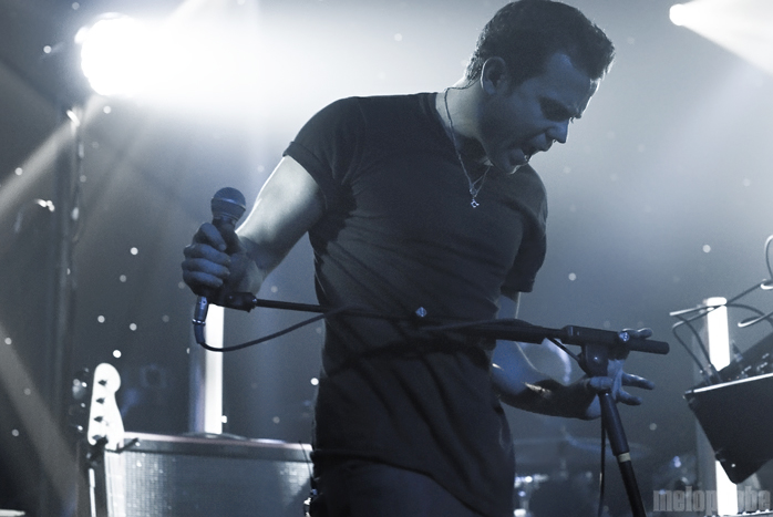 M83 at Wonder Ballroom, November 11, 2011. Photo by Colin McLaughlin.