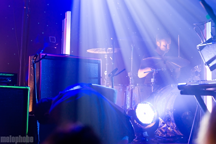 M83 at Wonder Ballroom, November 11, 2011. Photo by Colin McLaughlin.