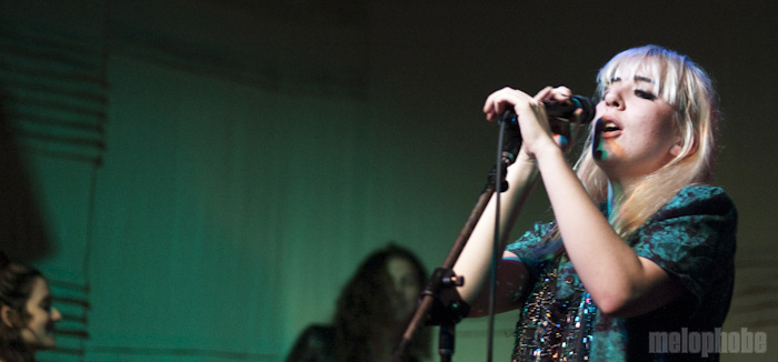 Austra at Holocene, November 14, 2011. Photo by Jesse Noone.