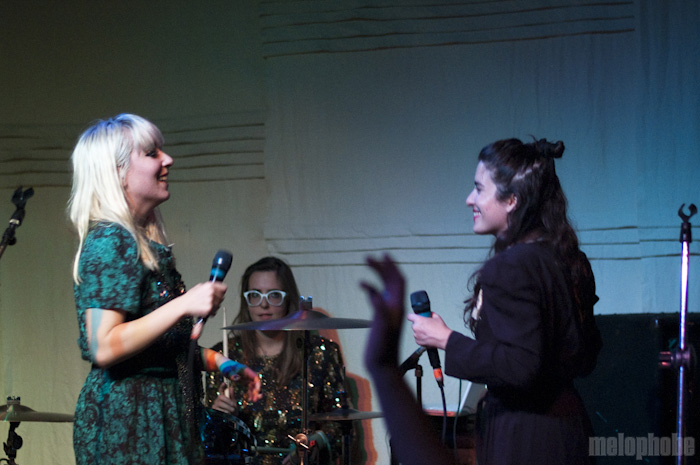Austra at Holocene, November 14, 2011. Photo by Jesse Noone.