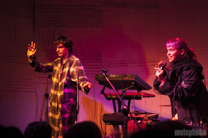 Grimes at Holocene, November 14, 2011. Photo by Jesse Noone.