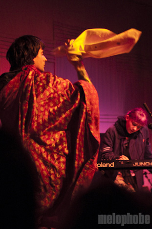 Grimes at Holocene, November 14, 2011. Photo by Jesse Noone.