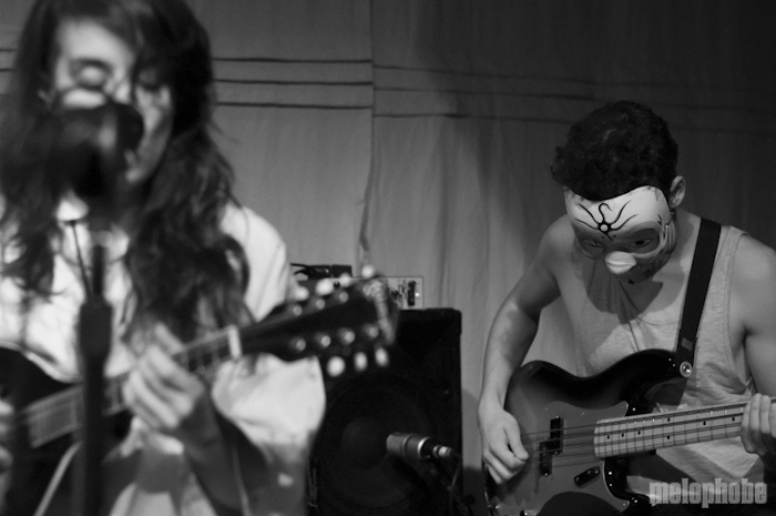 Tasseomancy at Holocene, November 14, 2011. Photo by Jesse Noone.