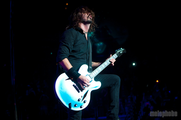 Foo Fighters at TD Garden, November 16, 2011. Photo by Pavel Dzemianok.