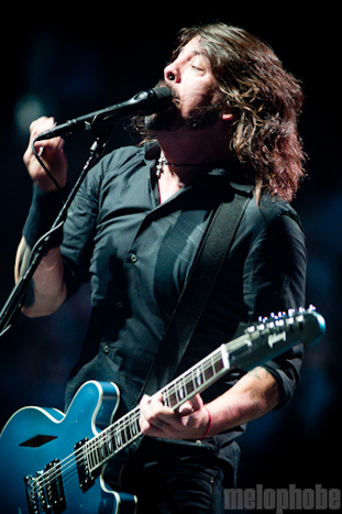 Foo Fighters at TD Garden, November 16, 2011. Photo by Pavel Dzemianok.