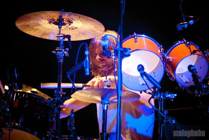 Foo Fighters at TD Garden, November 16, 2011. Photo by Pavel Dzemianok.