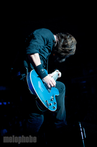 Foo Fighters at TD Garden, November 16, 2011. Photo by Pavel Dzemianok.