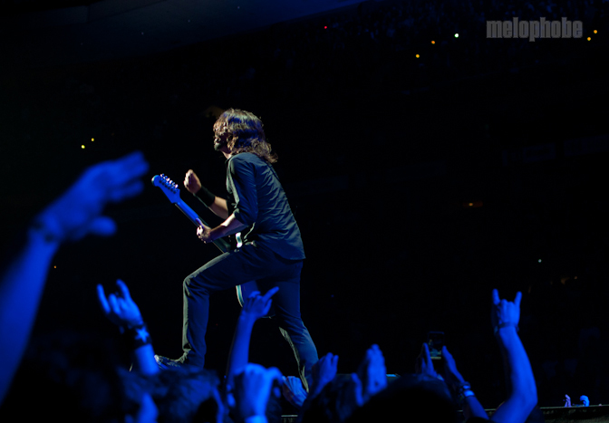 Foo Fighters at TD Garden, November 16, 2011. Photo by Pavel Dzemianok.