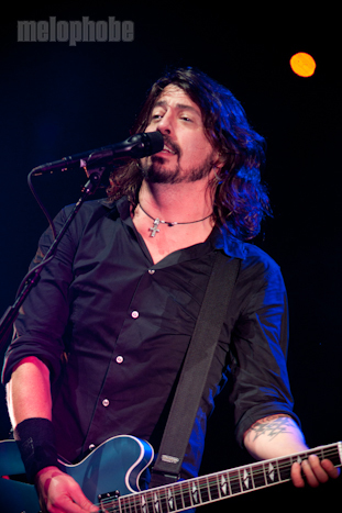 Foo Fighters at TD Garden, November 16, 2011. Photo by Pavel Dzemianok.