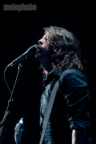 Foo Fighters at TD Garden, November 16, 2011. Photo by Pavel Dzemianok.