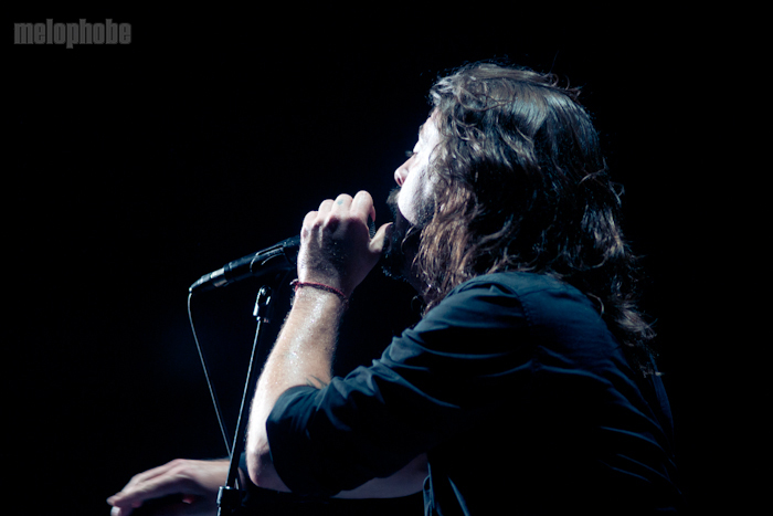 Foo Fighters at TD Garden, November 16, 2011. Photo by Pavel Dzemianok.