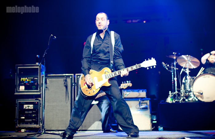 Social Distortion at TD Garden, November 16, 2011. Photo by Pavel Dzemianok.
