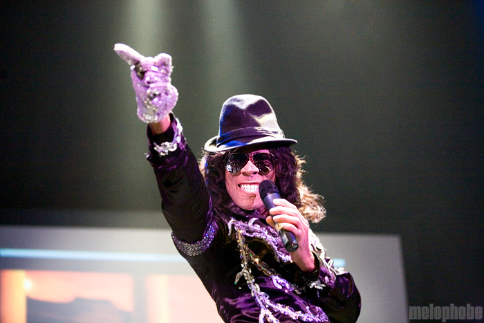 Who's Bad: The Ultimate Michael Jackson Tribute Band at Jefferson Theatre, November 17, 2011. Photo by Ari Sommer.
