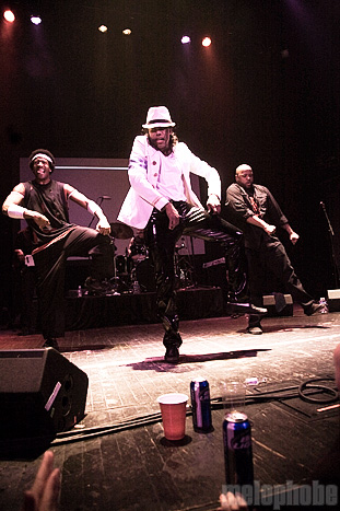 Who's Bad: The Ultimate Michael Jackson Tribute Band at Jefferson Theatre, November 17, 2011. Photo by Ari Sommer.