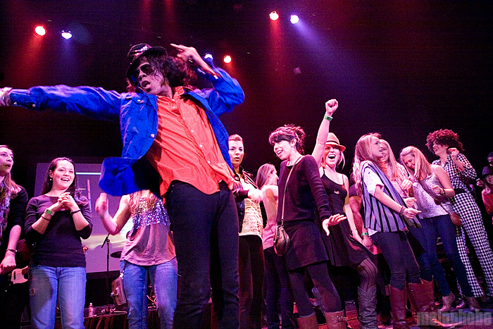 Who's Bad: The Ultimate Michael Jackson Tribute Band at Jefferson Theatre, November 17, 2011. Photo by Ari Sommer.