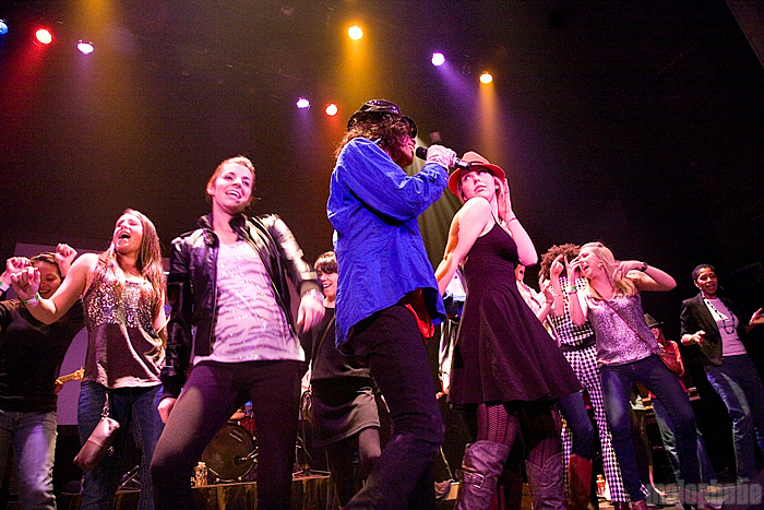 Who's Bad: The Ultimate Michael Jackson Tribute Band at Jefferson Theatre, November 17, 2011. Photo by Ari Sommer.