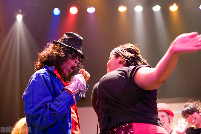 Who's Bad: The Ultimate Michael Jackson Tribute Band at Jefferson Theatre, November 17, 2011. Photo by Ari Sommer.