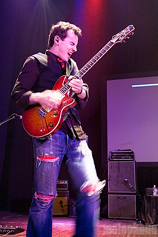 Who's Bad: The Ultimate Michael Jackson Tribute Band at Jefferson Theatre, November 17, 2011. Photo by Ari Sommer.