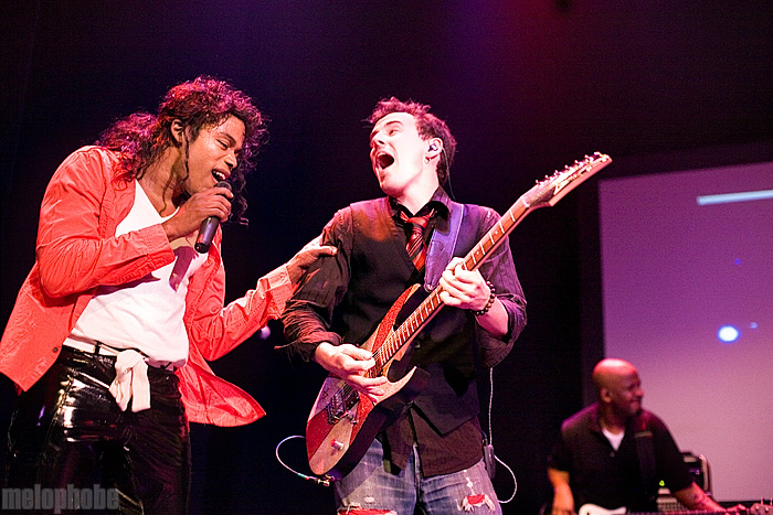Who's Bad: The Ultimate Michael Jackson Tribute Band at Jefferson Theatre, November 17, 2011. Photo by Ari Sommer.