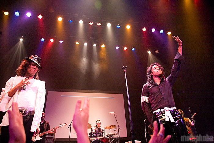 Who's Bad: The Ultimate Michael Jackson Tribute Band at Jefferson Theatre, November 17, 2011. Photo by Ari Sommer.