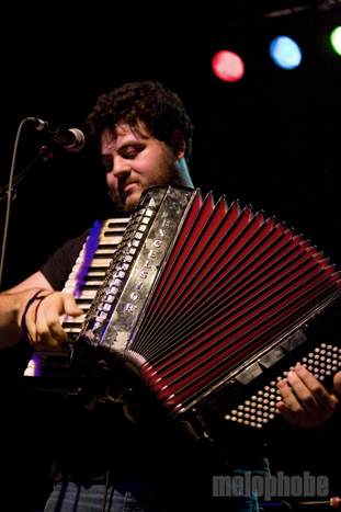 Felice Brothers at Royale, November 18, 2011. Photo by Boston Concert Photography.