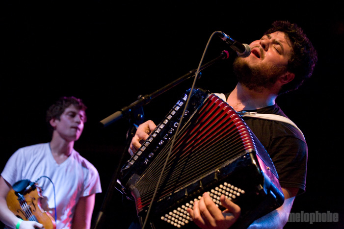 Felice Brothers at Royale, November 18, 2011. Photo by Boston Concert Photography.