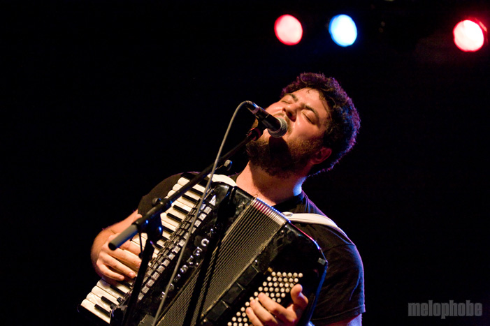 Felice Brothers at Royale, November 18, 2011. Photo by Boston Concert Photography.