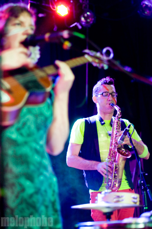 tUnE-yArDs at Wonder Ballroom, November 22, 2011. Photo by Ian McNeil.