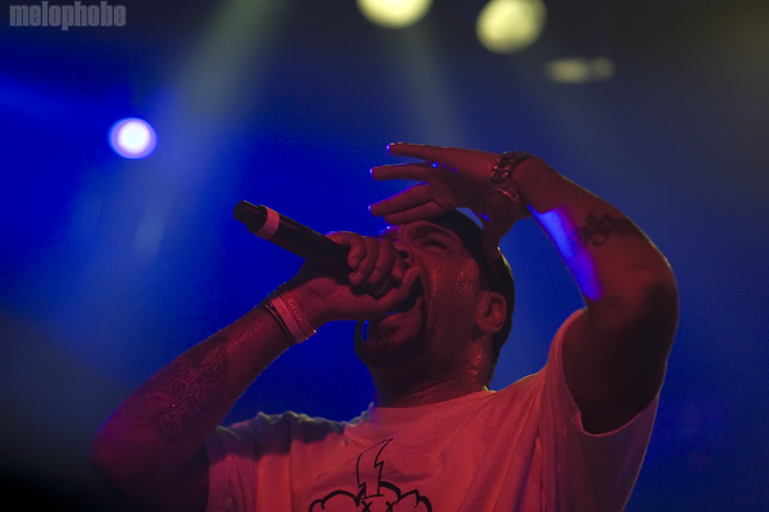 The Smoker's Club [Method Man, Curren$y, Big K.R.I.T.] at Paradise Rock Club, November 23, 2011. Photo by Ian Doreian.