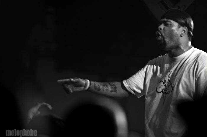 The Smoker's Club [Method Man, Curren$y, Big K.R.I.T.] at Paradise Rock Club, November 23, 2011. Photo by Ian Doreian.