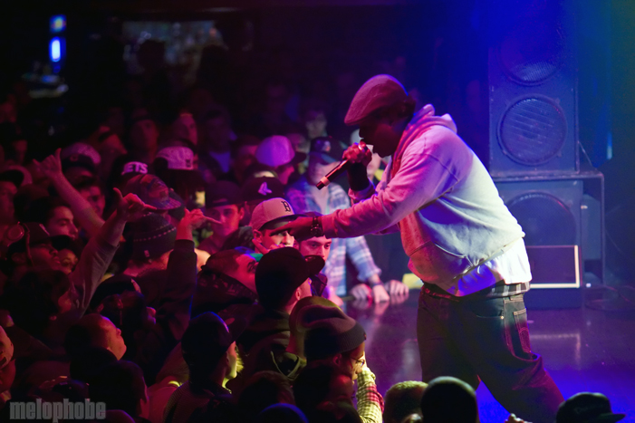 The Smoker's Club [Method Man, Curren$y, Big K.R.I.T.] at Paradise Rock Club, November 23, 2011. Photo by Ian Doreian.