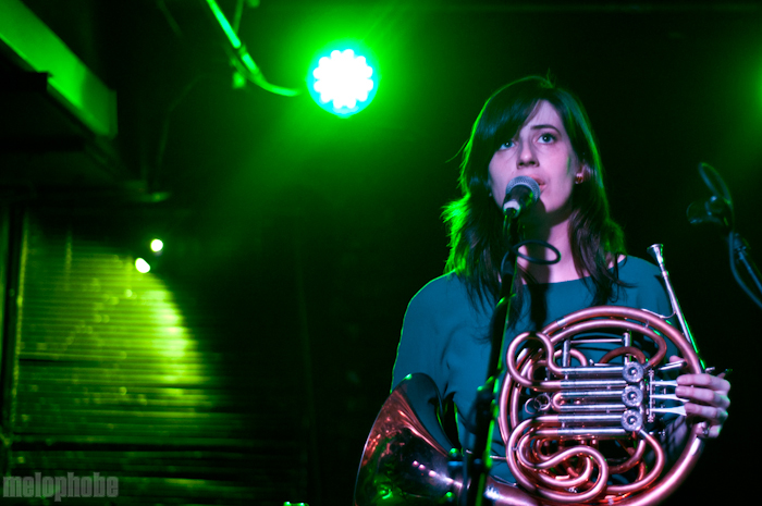 The Loom at Mercury Lounge, December 3, 2011. Photo by Ashley Thorfinnson.