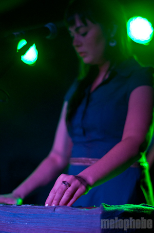The Loom at Mercury Lounge, December 3, 2011. Photo by Ashley Thorfinnson.