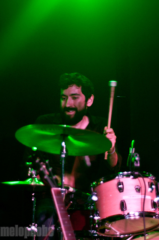The Loom at Mercury Lounge, December 3, 2011. Photo by Ashley Thorfinnson.