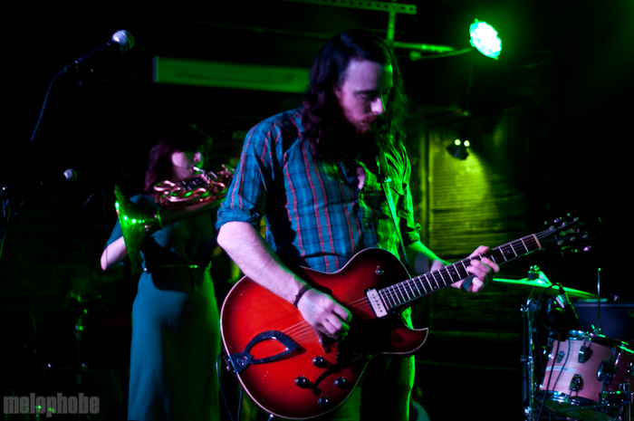 The Loom at Mercury Lounge, December 3, 2011. Photo by Ashley Thorfinnson.