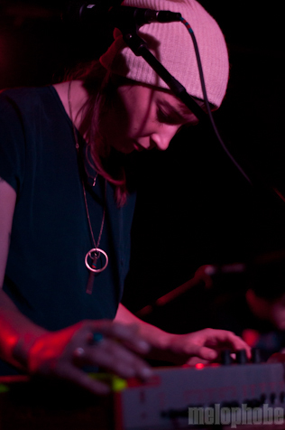 The Loom at Mercury Lounge, December 3, 2011. Photo by Ashley Thorfinnson.