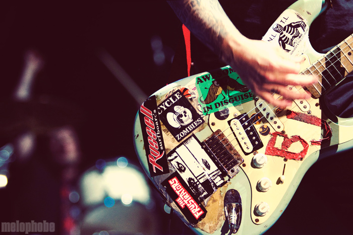 Green Day, December 9, 2011. Photo by Patrick Concepcion.