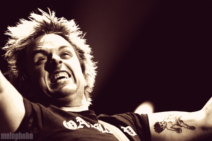 Green Day, December 9, 2011. Photo by Patrick Concepcion.