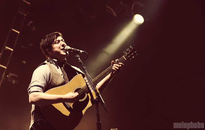 Mumford & Sons, December 9, 2011. Photo by Patrick Concepcion.