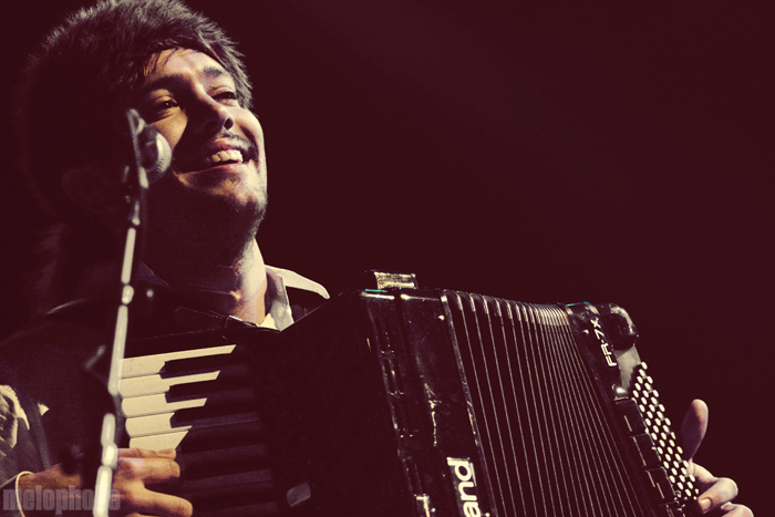 Mumford & Sons, December 9, 2011. Photo by Patrick Concepcion.