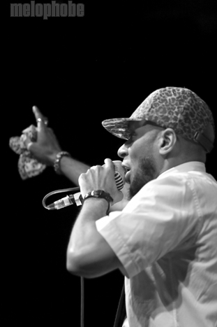 Yasiin Bey at Fete, December 10, 2011. Photo by Ian Doreian.