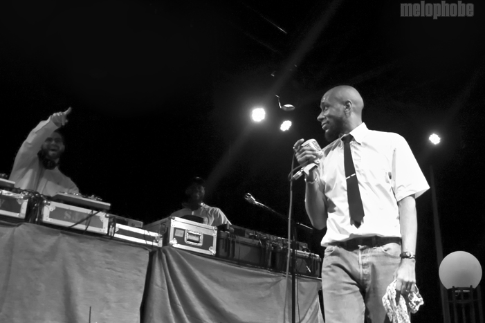 Yasiin Bey at Fete, December 10, 2011. Photo by Ian Doreian.