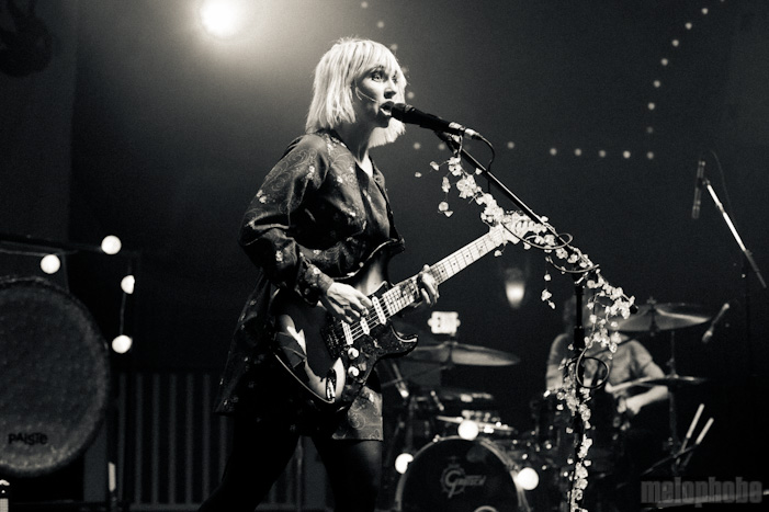The Joy Formidable at Crystal Ballroom, December 10, 2011. Photo by Justin Kent.