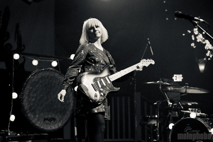 The Joy Formidable at Crystal Ballroom, December 10, 2011. Photo by Justin Kent.