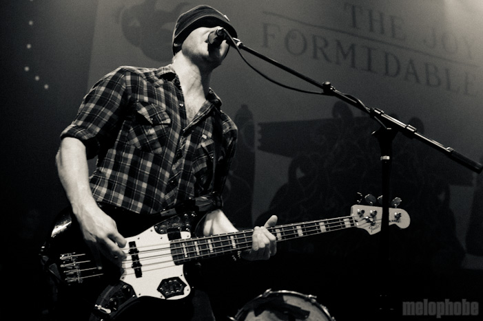 The Joy Formidable at Crystal Ballroom, December 10, 2011. Photo by Justin Kent.