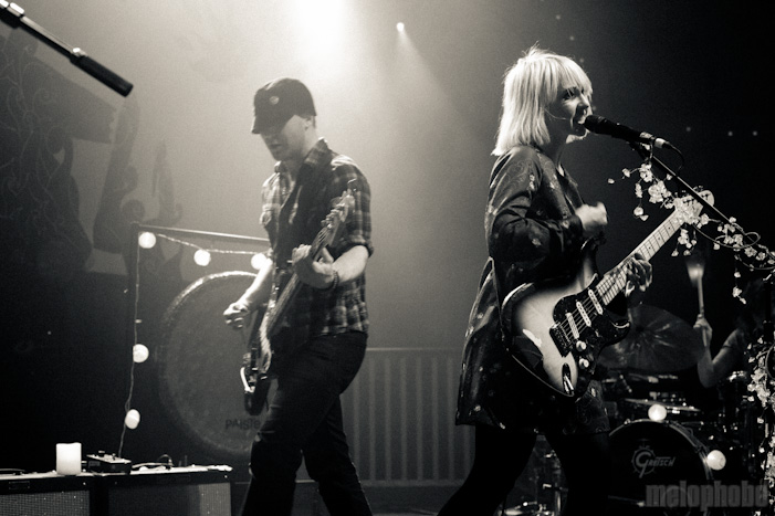 The Joy Formidable at Crystal Ballroom, December 10, 2011. Photo by Justin Kent.
