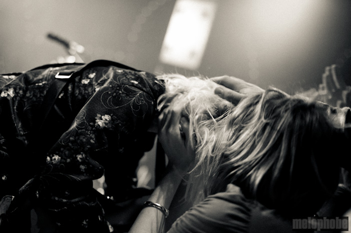 The Joy Formidable at Crystal Ballroom, December 10, 2011. Photo by Justin Kent.